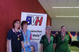 v.l.n.r. Karin Wolff, Jessica Dittmann, Sylvia Wagner, Daniela Lüdemann 